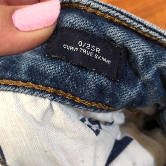 GAP skinny jeans 0/25 R curvy true skinny - Picture 4 of 7